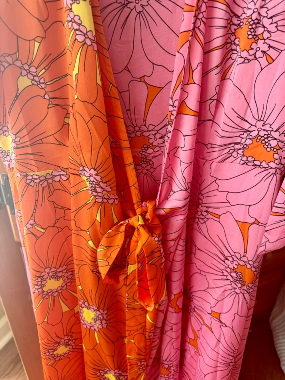 Pink & Orange Zsa Zsa Dress - Never Fully Dressed (Size 8) - Picture 4 of 5